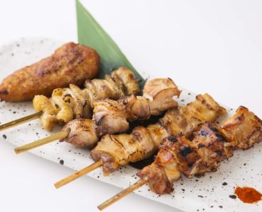 あや鶏の串盛り合わせ 650円(税抜)