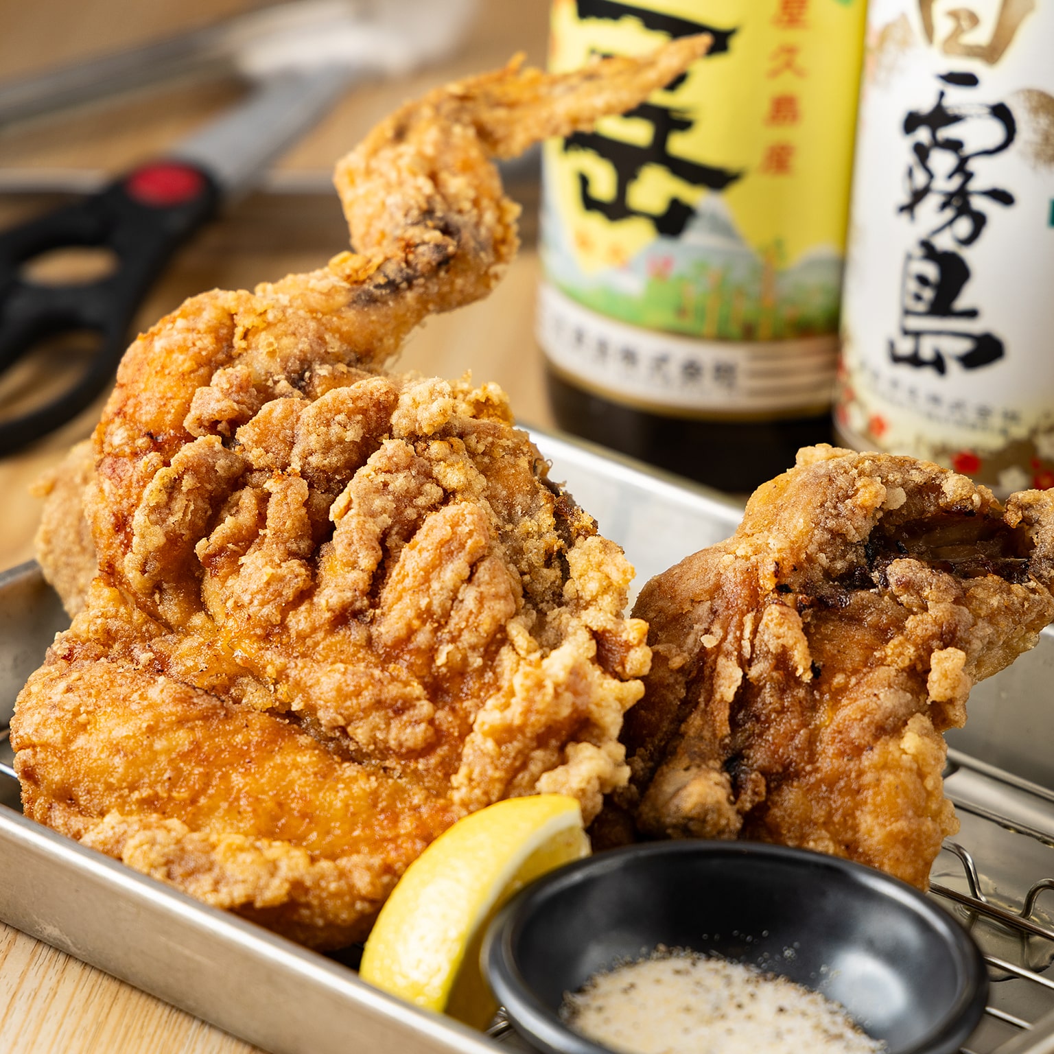 【おすすめ①】ひな鶏の半身唐揚げ