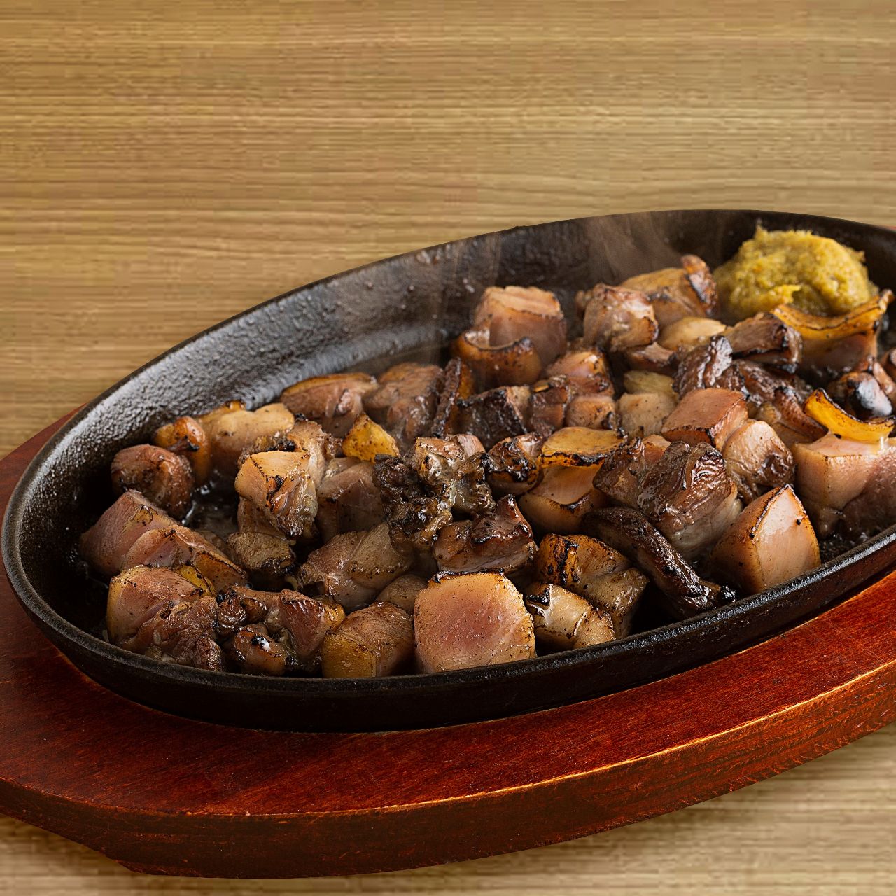 鶏もも炭火焼き