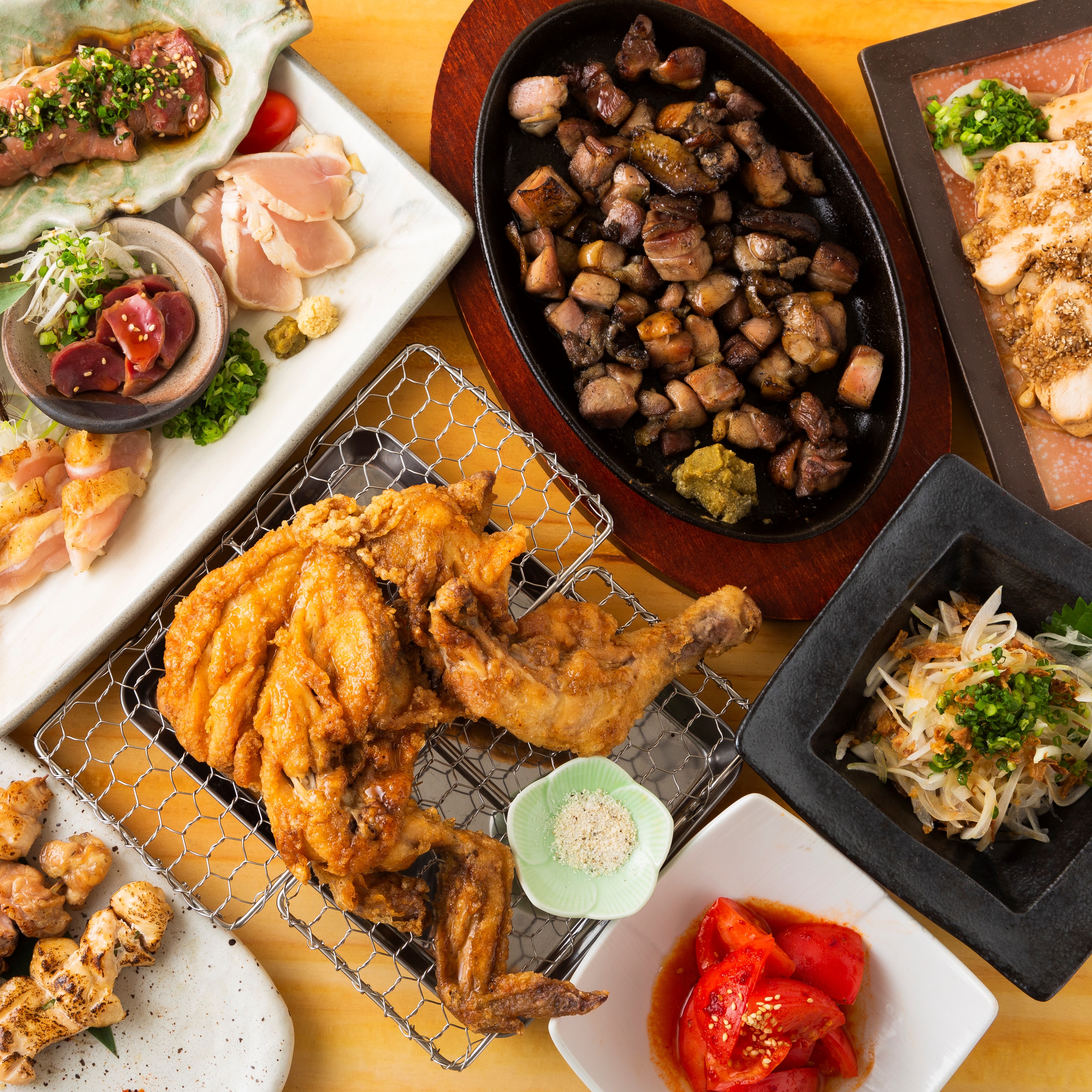 あや鶏の自慢の鶏料理をご堪能下さい♪